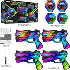 Laser Tag Guns Set of 4 Laser Tag Guns with Digital LED Score Display Vests,Gifts for Teens and Adults Boys & Girls,Adults and Family Fun,Gift for Kids Ages 8 9 10 11 12+Year Old Boy
