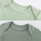 Newborn Baby Short Sleeve Bodysuit Cotton One-Piece Baby Clothes 5-Pack, 0-12 Months