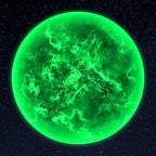 Glow in The Dark Sun for Ceiling, Luminous Planet Wall Sticker, Kids Bedroom Wall Decal, Sticky Fluorescence Sun, Gift for Boys and Girls (Green)