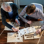 WOODEN.CITY Steampunk 3D Puzzle Clock – DIY Mechanical Wall Clock Kit for Adults – Unique Engineering Gift and Vintage Decor