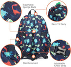 Toddler Backpack Waterproof 3D Little Dinosaur Design-Cute Animal Cartoon Unisex Mini for School Travel Daycare-Lightweight Kids Backpack for Boys & Girls Ages 1-5 Years