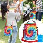 Breastmilk Cooler Bag with Ice Pack - Fits 4 Bottles Up to 9 Ounce - Insulated Baby Bottle Cooler on The Go with Strap