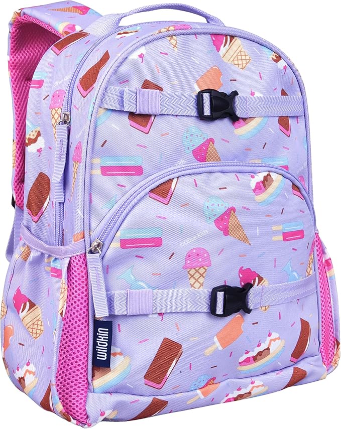 Wildkin ECO rPET 15-inch Kids Backpack – Sustainable, Padded, Adjustable – Sweet Dreams