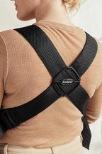 BabyBjörn Baby Carrier Mini, Black, 3D Mesh | Newborn Carrier (7-25 lbs), Ergonomic, Easy-to-Use