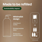 ATTITUDE 2-in-1 Body Wash and Hair Shampoo, EWG Verified Shower Gel, Dermatologically Tested, Made with Naturally Derived Ingredients, Vegan Personal Care, Peppermint and Sweet Orange, 16 Fl Oz