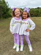 Wee Ones Girls' Plain Wrap Classic Grosgrain Hair Bows on a WeeStay No-Slip Hair Clip, Handmade, King, Light Orchid