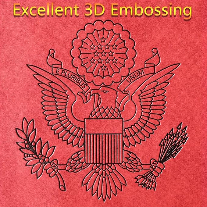 Passport Holder Cover Wallet Travel Essentials Leather Rfid Blocking Case Vacation Luggage Must Haves Travel Accessories for Men Women (116#Red)