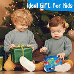 Jumbo Floor Puzzle for Kids,World Map Jigsaw Geography Puzzles,48 Piece Globe Atlas Puzzle with Continents,United States Puzzle for Ages 3-5,Preschool Learning Toys Gift for 4-8 Years Old