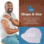 BioSwiss Bandages, Tools Shaped Self Adhesive Bandage, Latex Free Sterile Wound Care, Fun First Aid Kit Supplies for Kids and Adults, 50 Count