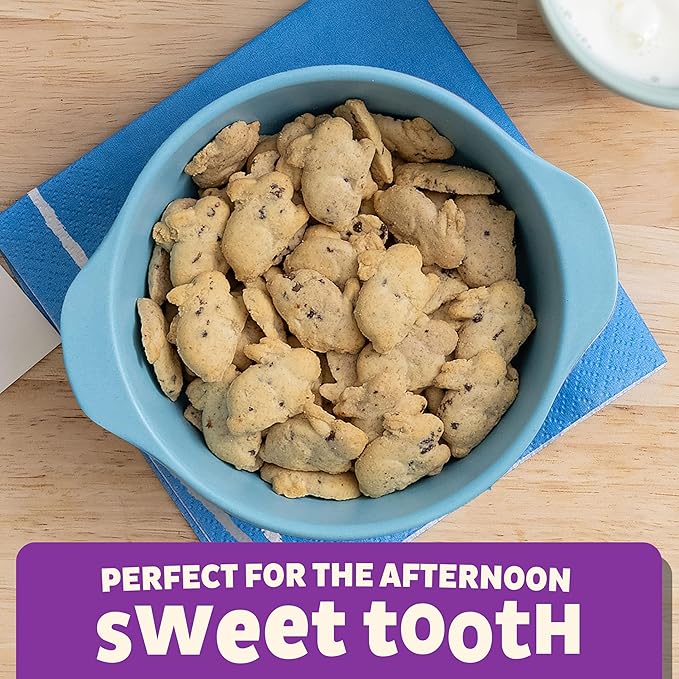 Annie's Organic Bunny Grahams Snacks, Chocolate Chip, 7.5 oz (Pack of 12)