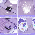 Accmor Toddler Harness Leash, 3 in 1 Cute Butterfly Kids Leash + Anti Lost Wrist Link for Outdoor Travel, Adorable Child Walking Harness Wristband Assistant Mini Strap Belt Protector for Baby Girls