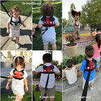 Backpack Leash for Toddlers 1–4 – Cute & Adjustable Toddler Safety Harness Leash for Baby Boys and Girls, Perfect for Disney Trips, Airports, Parks, Zoos & Crowded Places
