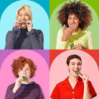 Gimme Seaweed Organic Premium Roasted Seaweed Snacks, New 6 Flavor Variety Pack, 12 Count (2 Each) Keto, Vegan, Gluten-Free, Source of Omega3s and Iodine, Healthy On-The-Go Snack for Kids and Adults