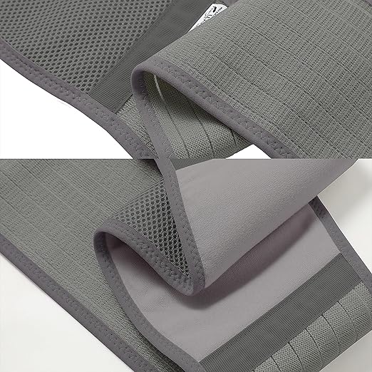 NeoTech Care Adjustable Maternity Belt - Light and Breathable Pregnancy Belly Support Band for Pregnant Women (Grey, Extra Large Size)