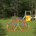 Climbing Dome, Outdoor Toddler Jungle Gym, 7 Ft Climbing Toys for Kids 3-8, Geometric Dome Climber Jungle Gym for Backyard, Outside Climb Dome for Kids Climber