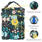 Breastmilk Cooler Bag with Ice Pack Fits Up to 9oz Bottles - Insulated Baby Bottle Cooler with Strap - Nursing Mom & Daycare Travel