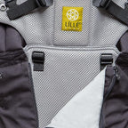 LÍLLÉbaby Complete All Seasons Ergonomic 6-in-1 Baby Carrier Infant to Toddler with Lumbar Support (7-45 Pounds), 360 Degree Baby Wearing & Multi-Position, Inward & Outward Facing (Charcoal & Silver)