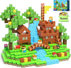 120PCS 1'' Magnetic Blocks-Build Mine Magnet World Set Sensory Toys for Kids 3+ Years Old Magnetic Cubes for Boys Toddler Boys Toys Age 4-6 8-10 10-12