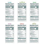 Gimme Seaweed Organic Premium Roasted Seaweed Snacks, New 6 Flavor Variety Pack, 12 Count (2 Each) Keto, Vegan, Gluten-Free, Source of Omega3s and Iodine, Healthy On-The-Go Snack for Kids and Adults