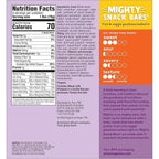 Plum Organics Mighty Snack Bars - Pumpkin and Banana - 0.67 oz Bars (Pack of 6) - Organic Fruit and Vegetable Toddler Food Snack Bars