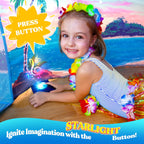 W&O Starlit Oasis with LED Lights & Sound – Glow-in-The-Dark Constellations for an Enchanting Stargazing Adventure – for Kids Ages 3-12 (Fan Not Included)