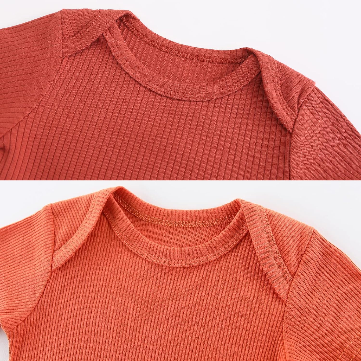 Newborn Baby Short Sleeve Bodysuit Cotton One-Piece Baby Clothes 5-Pack, 0-12 Months