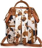 Wrangler Diaper Bag Backpacks Western Backpack Purses Multi-function Baby Bags for Mom with Waterproof Changing Pad & Pacifier Case