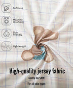 SDY Jersey Crib Sheets for Baby Girls,52"x28"X8", Pink Kawaii Bear Standard Oval/Retangle Crib Mattress Sheets for Toddler,Super Soft Breathable