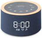 Dreamegg D1+ Sound Machine & Alarm Clock - Sound Machine for Sleep, White Noise Machine with 29 Soothing Sounds, Night Light, 0-100% Dimmable, White Noise Alarm Clock for Bedrooms Adults Baby, Blue