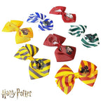 LUV HER Harry Potter Hair Bows - 7 Pcs 4 Inch Bundle - Hair Accessories Gift Set for Girls - Alligator Clips - Ages 3 +
