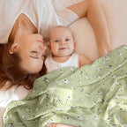 Muslin Swaddle Blankets for Newborn, 3 Pack Breathable Soft Receiving Blanket, Large 38 x 40 inches Swaddle Wrap Burping Clothes Diapers, Essentials Infant Shower Items, Toddler Gift (Cute Farm)