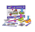 hand2mind Magnetic Science Kit for Kids 8-12, Kids Science Kit with Fact-Filled Guide, Make Magnets Float and Build a Compass, STEM Toys, 9 Science Experiments