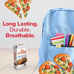 BioSwiss Bandages, Pizza Shaped Self Adhesive Bandage, Latex Free Sterile Wound Care, Fun First Aid Kit Supplies for Kids, 50 Count