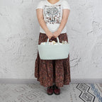 Diaper Caddy Organizer Cotton Rope Baby Basket Nursery Storage and Portable Tote Bag for Car Ideal Baby Shower Gifts and Registry Must-Have for Newborn Essentials light green