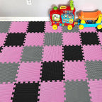 YIMINYUER® 25 Tiles (30cm×30cm×1cm Each Tile) Baby Soft Puzzle Play Mats, Kids Thick EVA Foam Floor, Toddlers & Children's Soft Interlocking Mat R03R04R12G301025