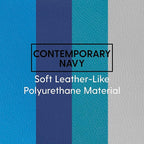 Factory Direct Partners 11618-CTNV SoftScape Toddler Playtime Climber, Indoor Active Play Structure (3-Piece Set) - Contemporary/Navy