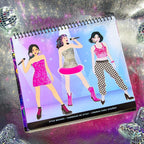 Fashion Angels Live! in Concert Sticker Stylist Fashion Set, Includes Concert Venue Style Boards, Popstar Silhouettes & 600+ Stickers, Ideal Gift for Kids & Teens