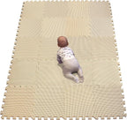 YIMINYUER Baby Playmat, 20 Pcs Soft EVA Foam Jigsaw Puzzle Exercise Yoga Mat, Non-Toxic Portable Playroom Flooring for Crawling, Floor Protection, Unisex, R10-G301020