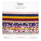 Parker Baby Co. Toddler Braided Headbands, Assorted (Pack of 10) Hair Accessories for Girls - Marigold Set