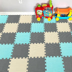 YIMINYUER® 25 Tiles (30cm×30cm×1cm Each Tile) Baby Soft Puzzle Play Mats, Kids Thick EVA Foam Floor, Toddlers & Children's Soft Interlocking Mat R08R10R12G301025